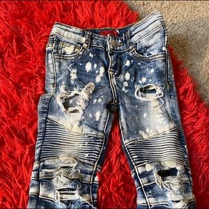 Haus of jr kids biker jeans